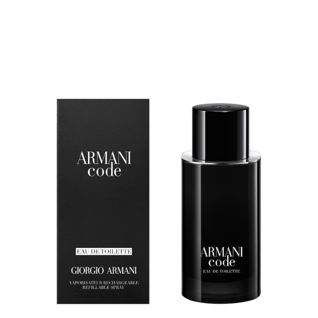 ARMANI Code for Men Refillable EDT 75ml